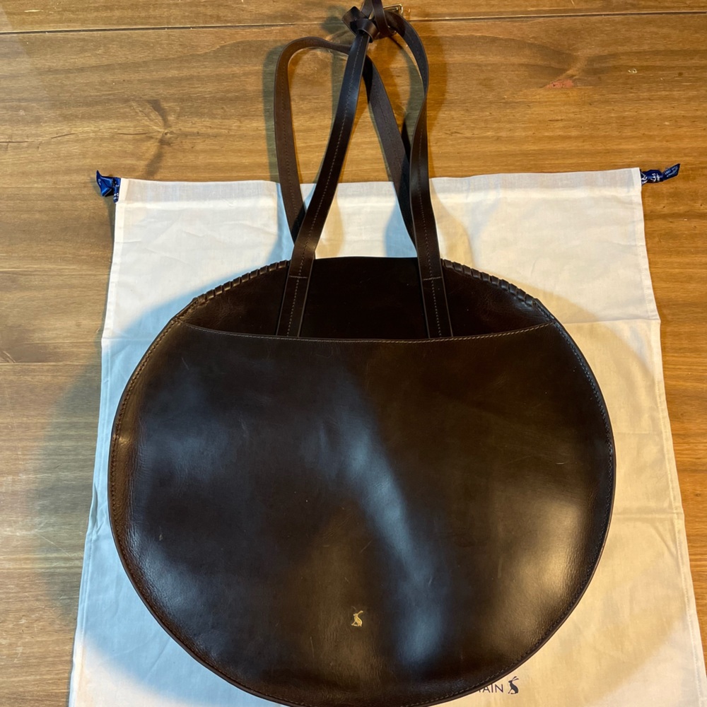 Joules Foxton Large round leather purse
